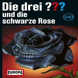 Die drei ??? — Folge 240: und die schwarze Rose MC vinyl cover