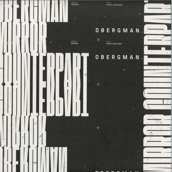 Obergman — Mirror Counterpart LP 2x12" vinyl cover