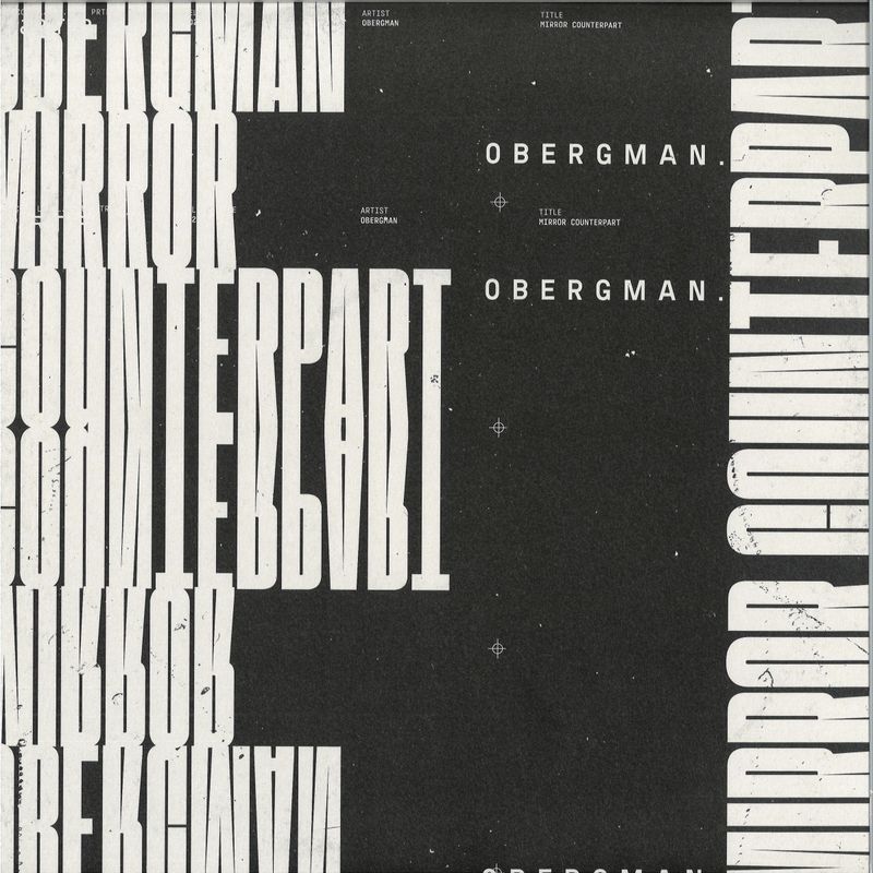 Obergman — Mirror Counterpart LP 2x12" vinyl cover