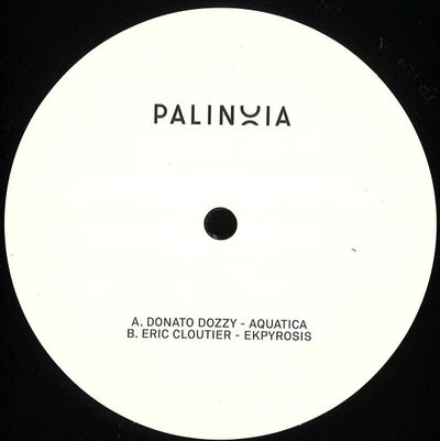 Donato Dozzy, Eric Cloutier — Palinoia LTD 001 vinyl cover