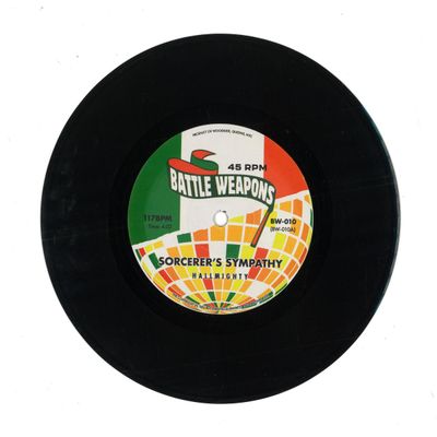 Battle Weapons Vol 10 — Sorcerers Sympathy / I can’t stop (7") vinyl cover