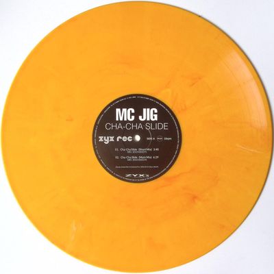 MC Jig — Cha-Cha Slide vinyl cover