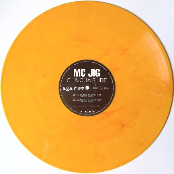 MC Jig — Cha-Cha Slide vinyl cover