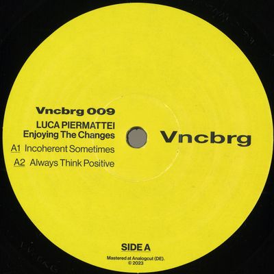 Luca Piermattei — Enjoying The Changes Ep vinyl cover