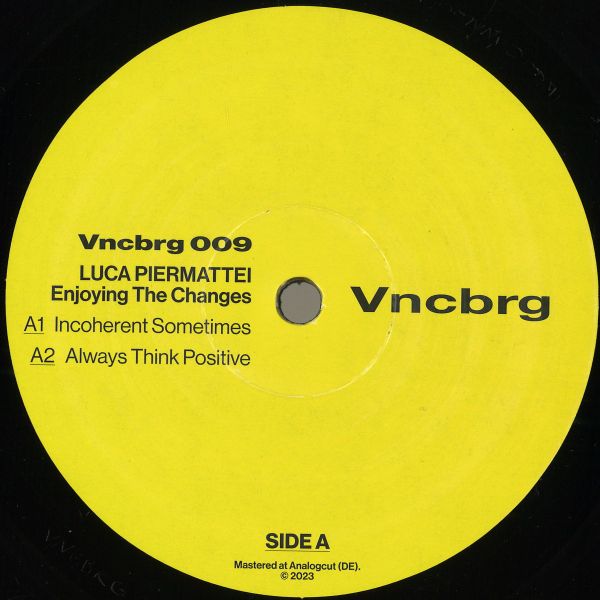 Luca Piermattei — Enjoying The Changes Ep vinyl cover