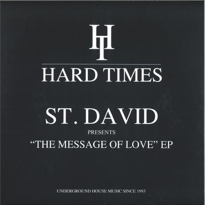 St. David — Message Of Love EP vinyl cover