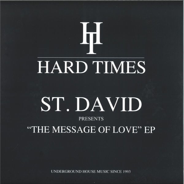 St. David — Message Of Love EP vinyl cover