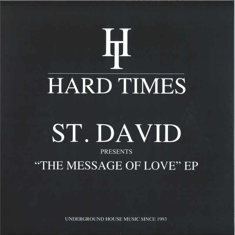 St. David — Message Of Love EP vinyl cover