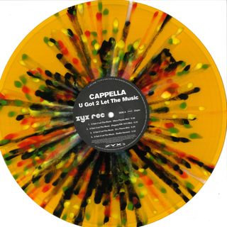 Cappella — U GOT 2 LET THE MUSIC EP vinyl cover