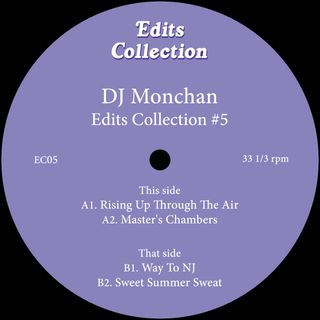 Dj Monchan — Edits Collection 5 vinyl cover