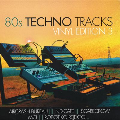 Various — 80s Techno Tracks - Vinyl Edition 3 LP vinyl cover