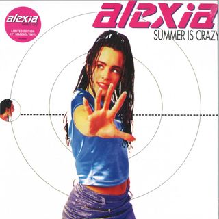 Alexia — Summer is Crazy vinyl cover