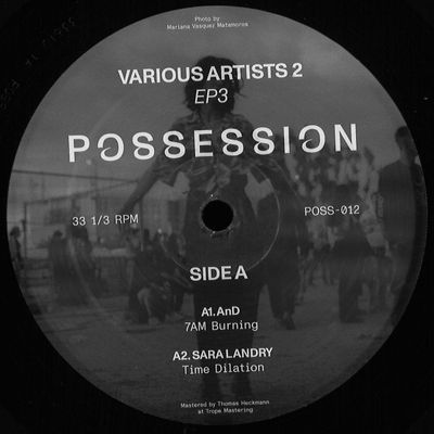 Various — Various Artists 2 - EP3 vinyl cover