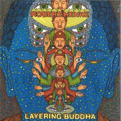 Robert Henke — Layering Buddha 2x12" vinyl cover