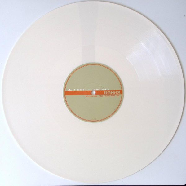 Robert Drewek, Tomie Nevada — Minimize The Maximum EP vinyl cover