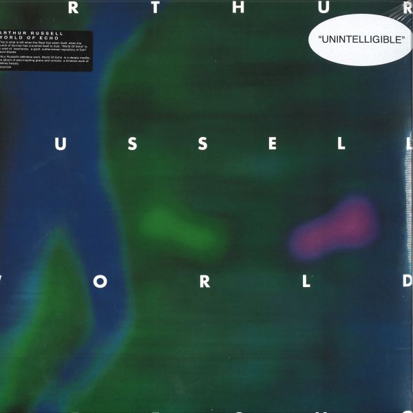 Arthur Russell — World of Echo LP 2x12" vinyl cover