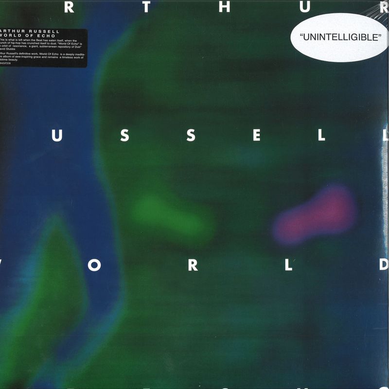 Arthur Russell — World of Echo LP 2x12" vinyl cover