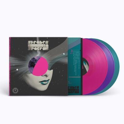 Various — Strobes in Space LP 3x12" vinyl cover