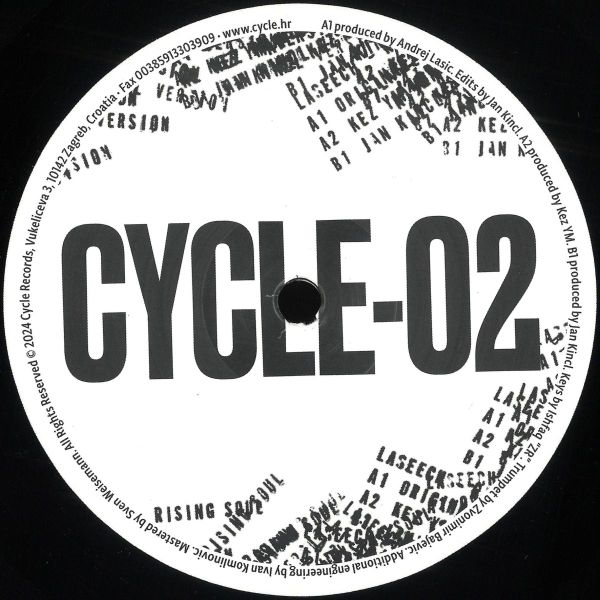 Laseech — Rising Soul vinyl cover