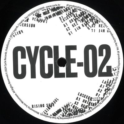 Laseech — Rising Soul vinyl cover