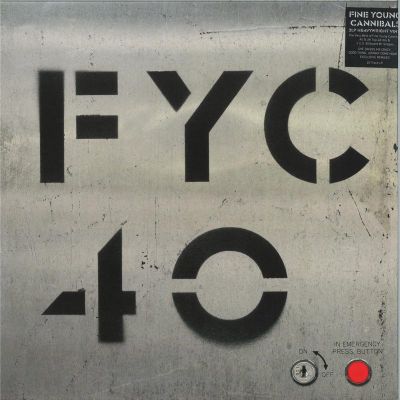 Fine Young Cannibals — FYC 40 (40Th Anniversary Best Of) (LP 2x12") vinyl cover