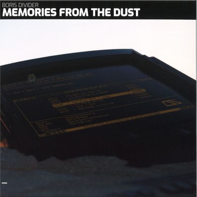 Boris Divider — Memories From The Dust LP 2x12" vinyl cover