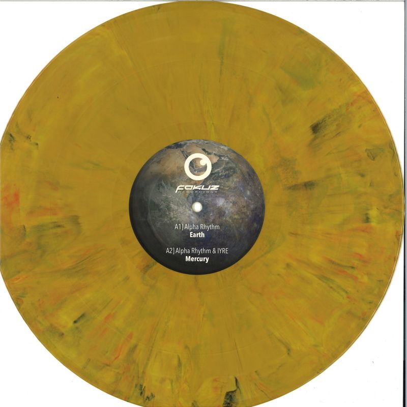 Alpha Rhythm — The Planets LP 2x12" vinyl cover