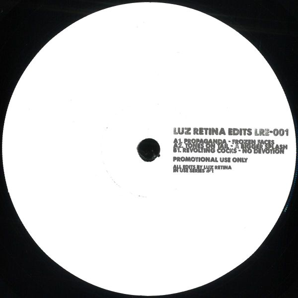 Luz Retina — EDITS vinyl cover