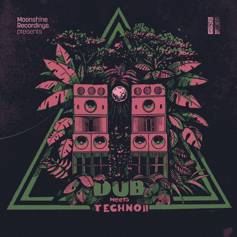 Various — Dub meets Techno V.2 vinyl cover