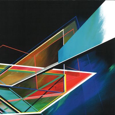 Meridian — Lunar Blue EP vinyl cover