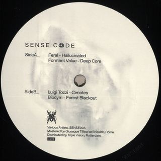 Various — SENSE003 vinyl cover
