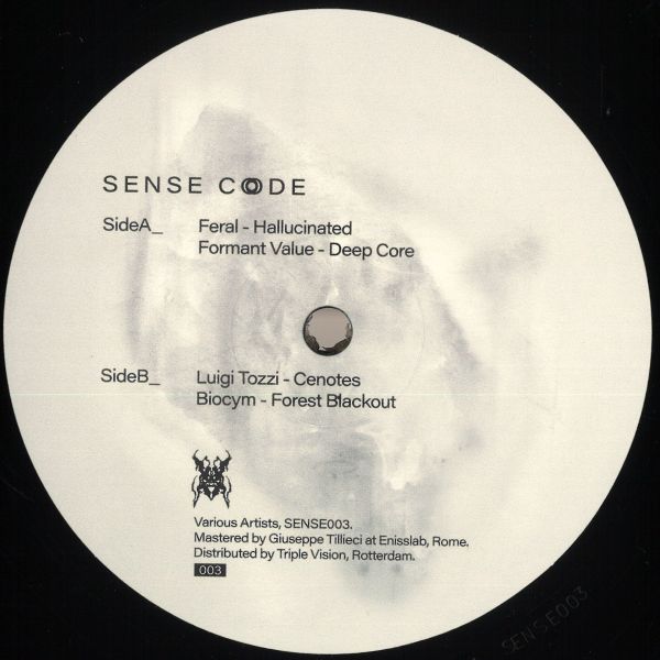 Various — SENSE003 vinyl cover