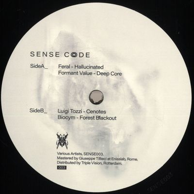 Various — SENSE003 vinyl cover