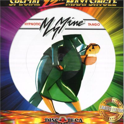 My Mine/Gary Low — Hypnotic Tango / You Are A Danger vinyl cover