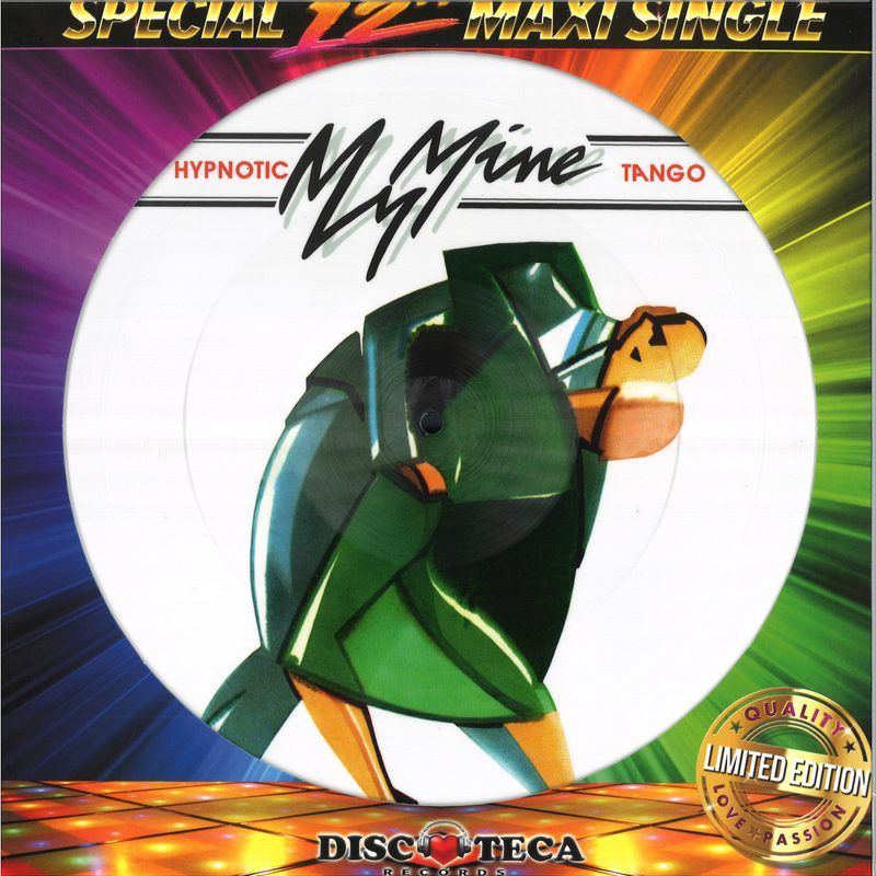 My Mine/Gary Low — Hypnotic Tango / You Are A Danger vinyl cover