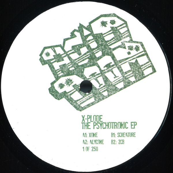 X-Plode — The Psychotronic EP vinyl cover
