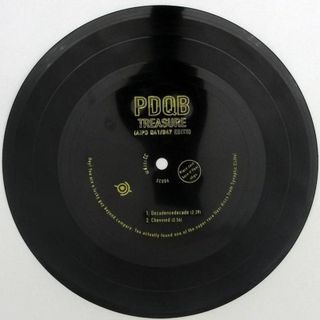 pdqb — Treasure (Flexi Disc 7") vinyl cover