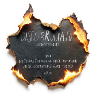 Various — DISCO BRUCIATO EP vinyl cover