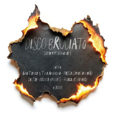 Various — DISCO BRUCIATO EP vinyl cover