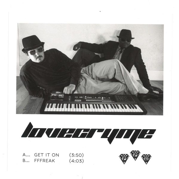 Love Cryme — Get It On / FFFREAK vinyl cover