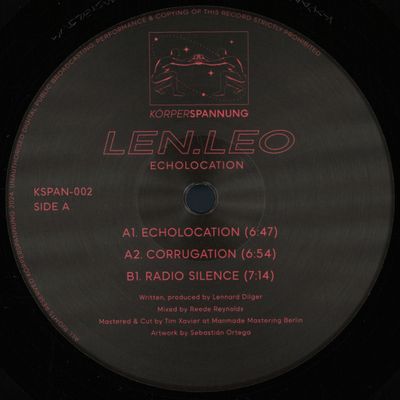 Len.leo — Echolocation vinyl cover