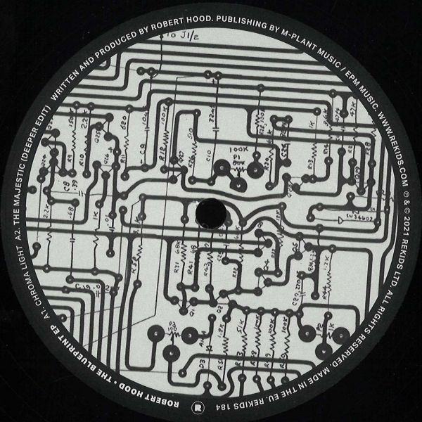 Robert Hood — The Blueprint EP vinyl cover