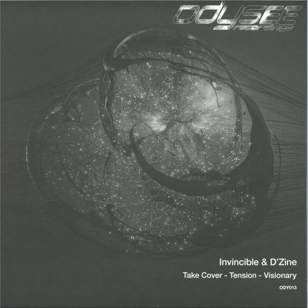 Invincible, D'zine — Take Cover/Tension / Visionary vinyl cover