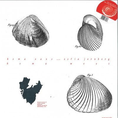 Petter Eldh, Koma Saxo, Sofia Jernberg — Koma West vinyl cover