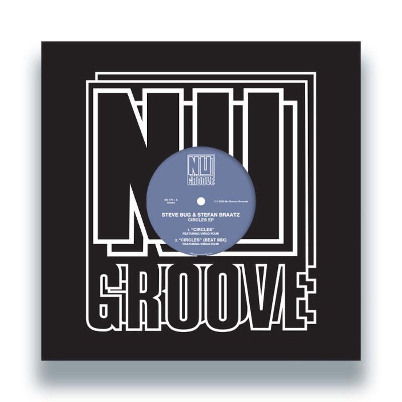 Steve Bug, Stefan Braatz — Circles EP vinyl cover