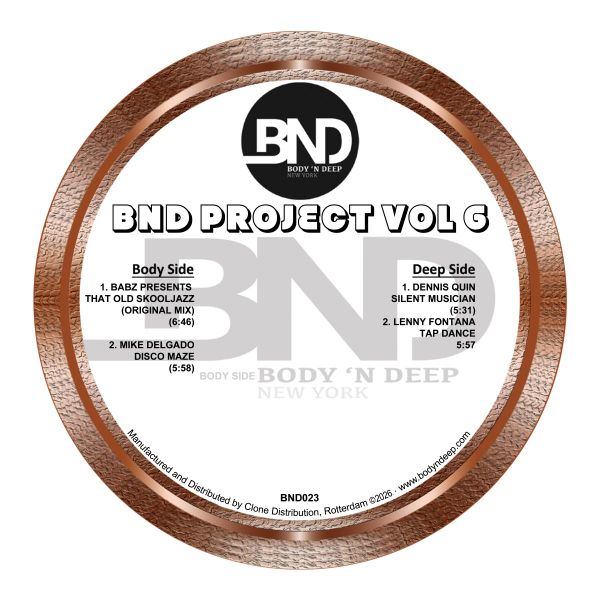 Various — BND Projects Vol 6 vinyl cover