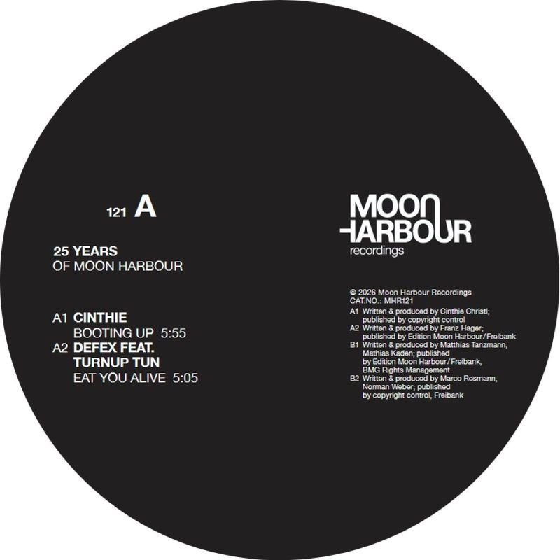 Various — 25 Years of Moon Harbour (Part 1) vinyl cover