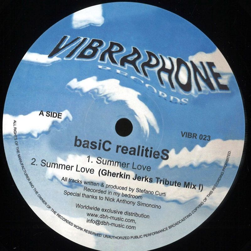 basiC realitieS — Summer Love vinyl cover