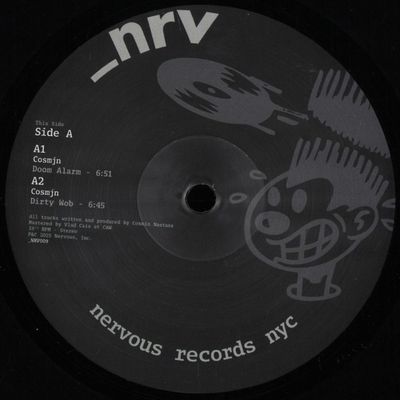 Cosmjn — The Music Behind EP vinyl cover