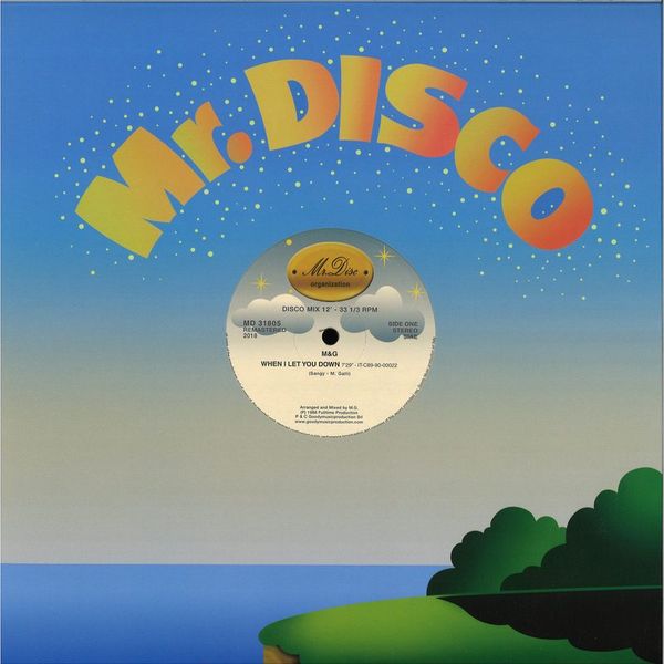 M&G — When I Let You Down (Remastered) vinyl cover